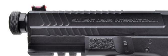 Cyma CM135 "SAI BLU" Black/Gold Pistole 0,5 Joule AEP